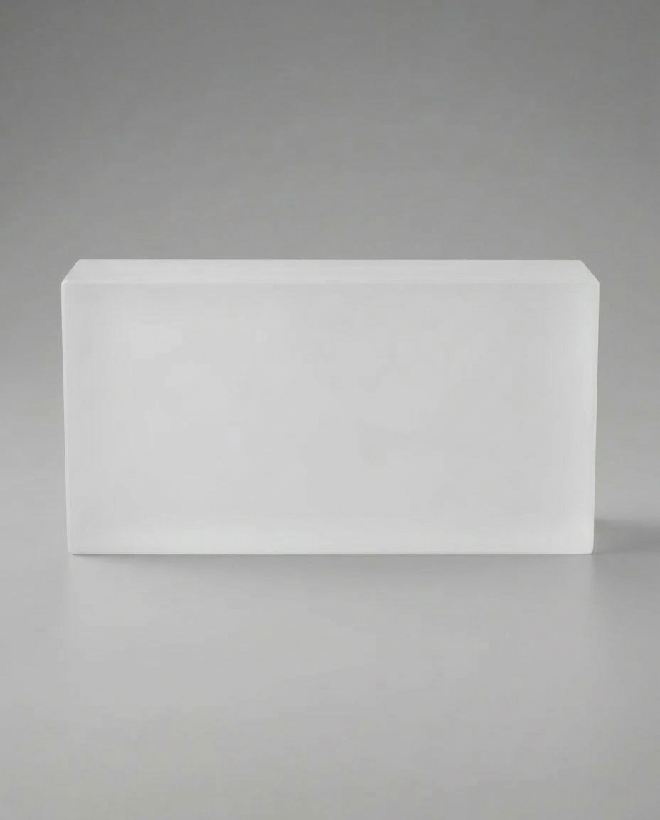 Solid Glass Brick – Square Matte