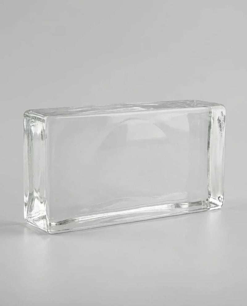 Solid Glass Brick – Clear 0