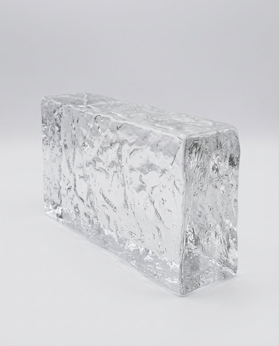 Solid Glass Brick – Ice Texture