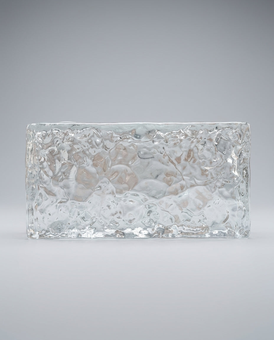 Solid Glass Brick – Ice Texture