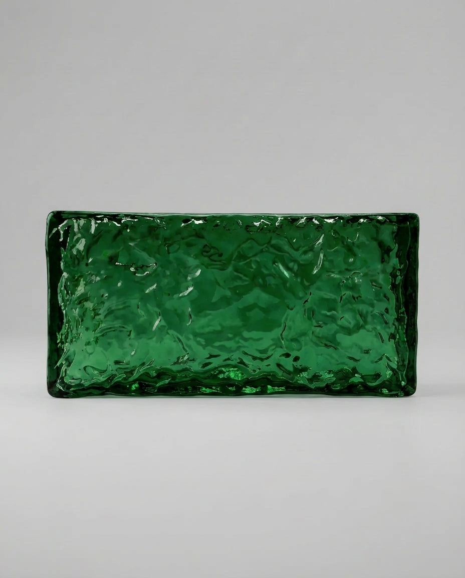 Solid Glass Brick – Ice Texture Colour