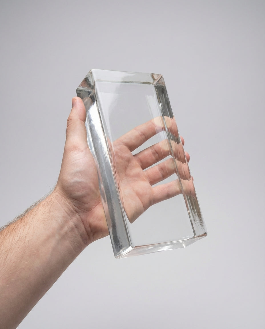 Solid Glass Brick – Clear