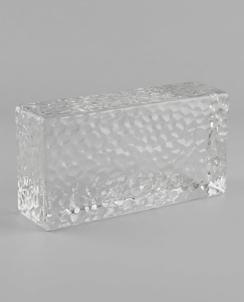 Solid Glass Brick – Honeycomb