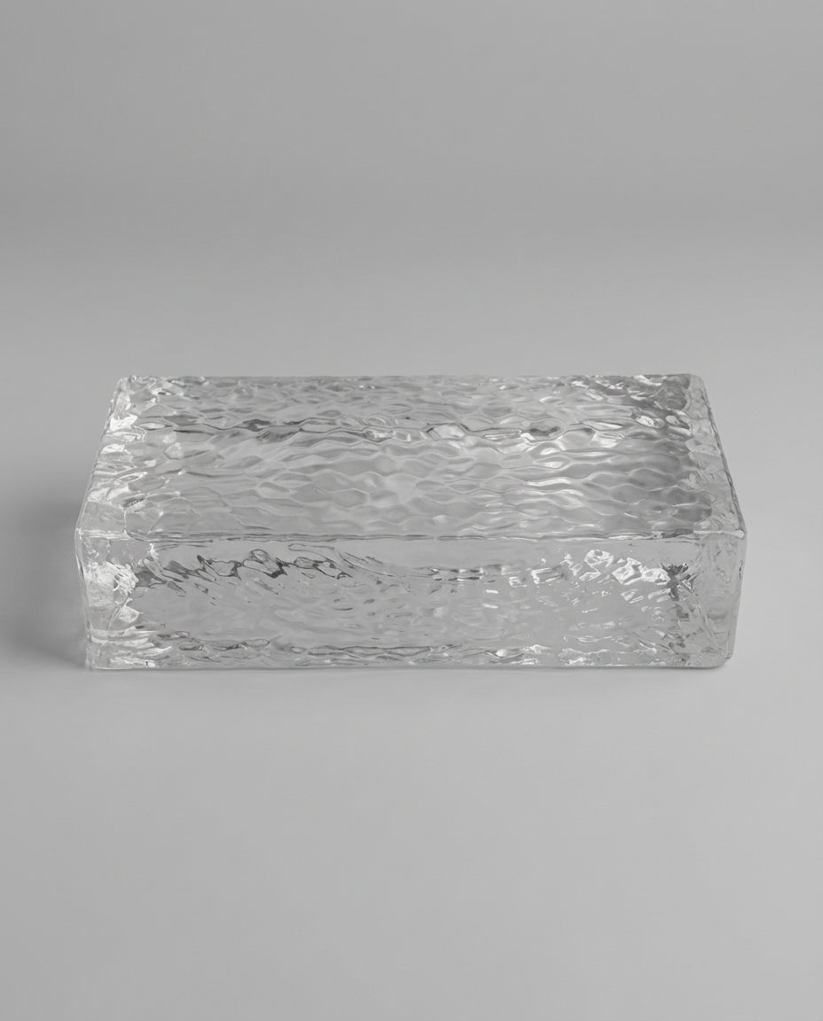 Solid Glass Brick – Honeycomb