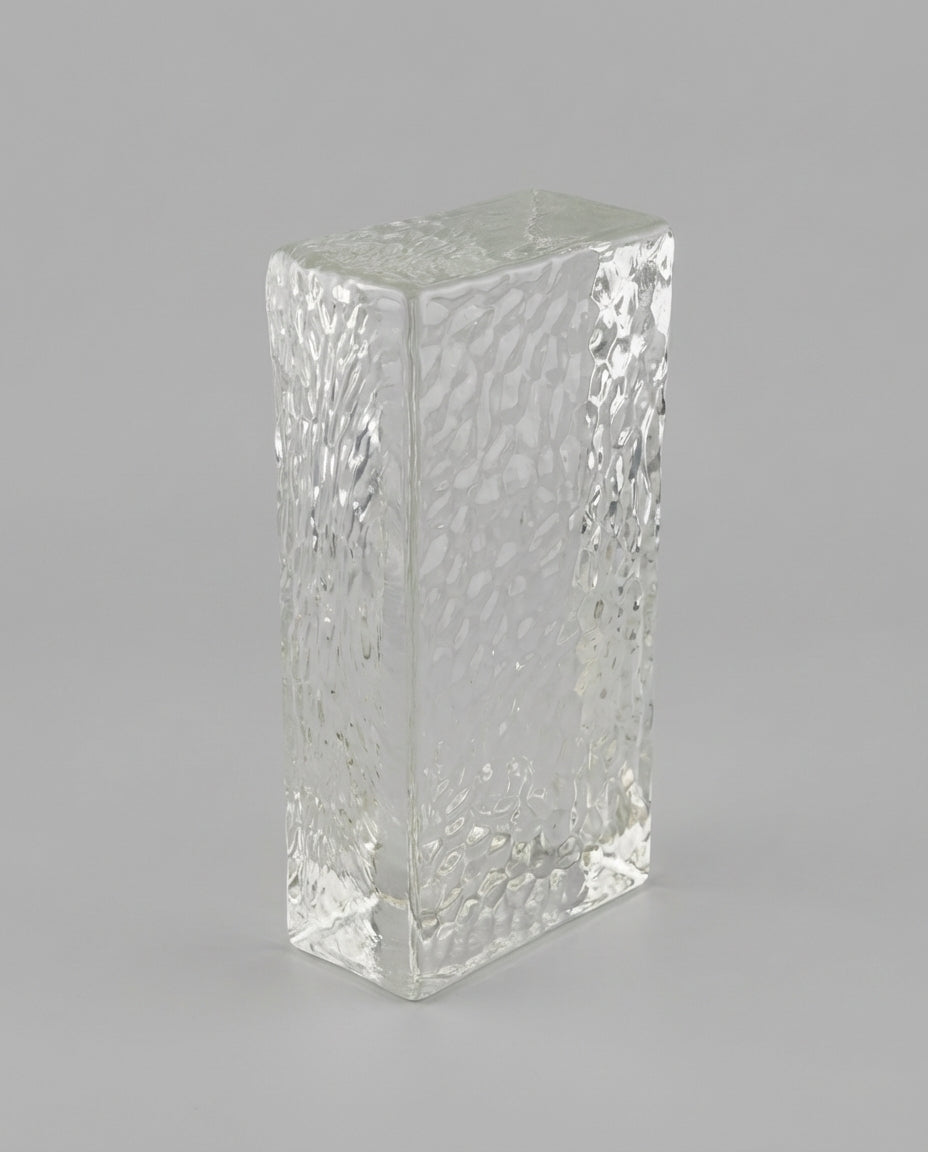 Solid Glass Brick – Honeycomb