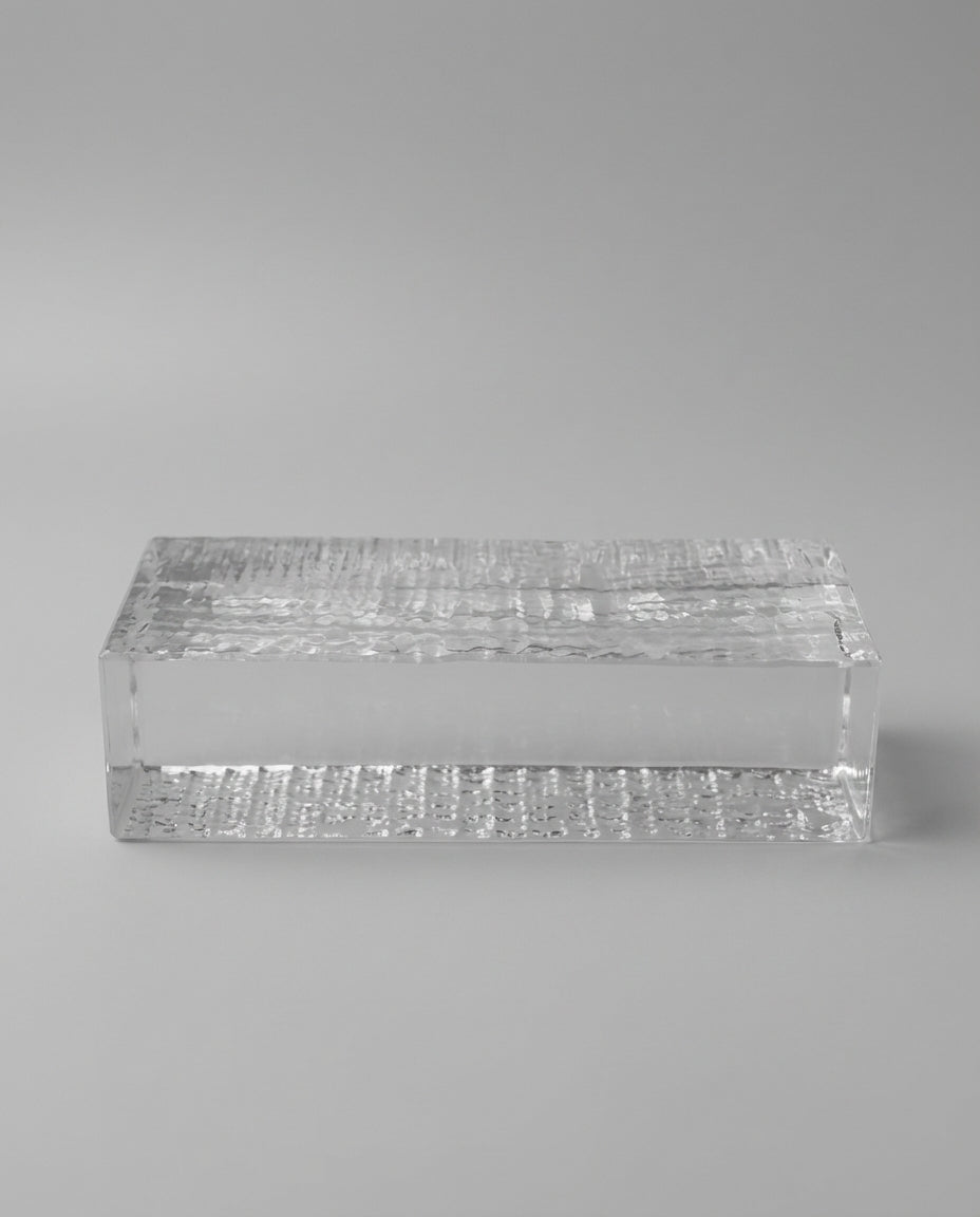 Solid Glass Brick – Waves