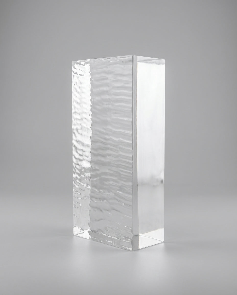 Solid Glass Brick – Waves