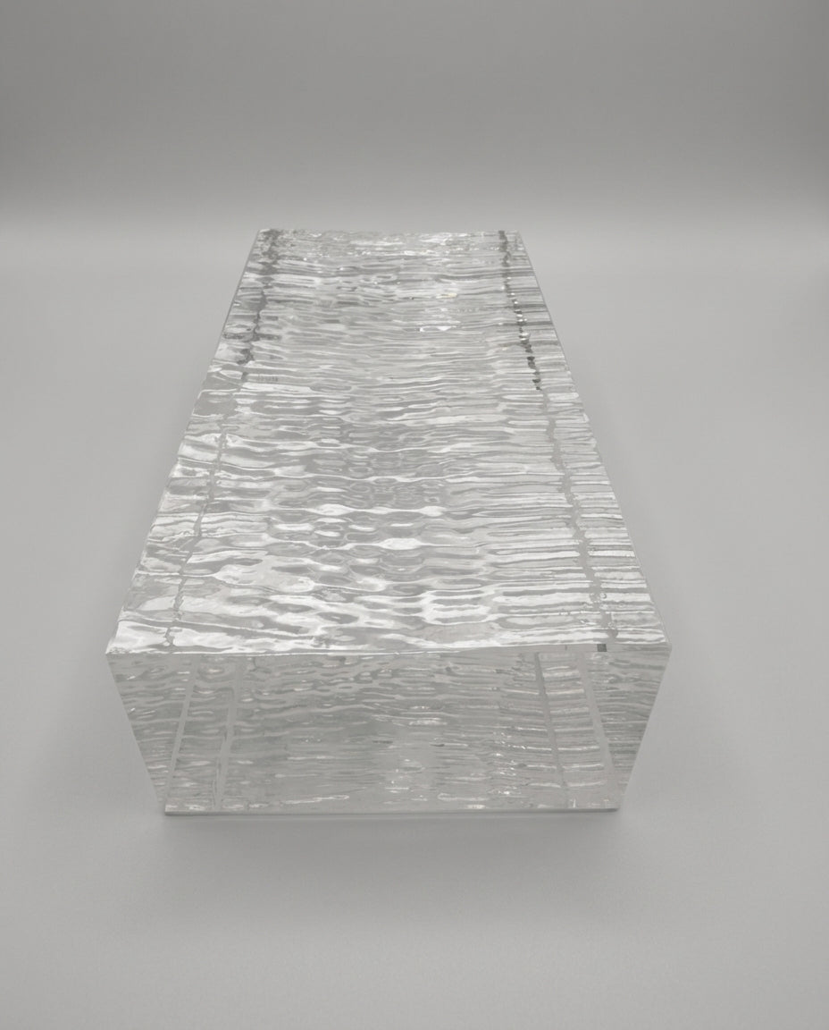 Solid Glass Brick – Waves