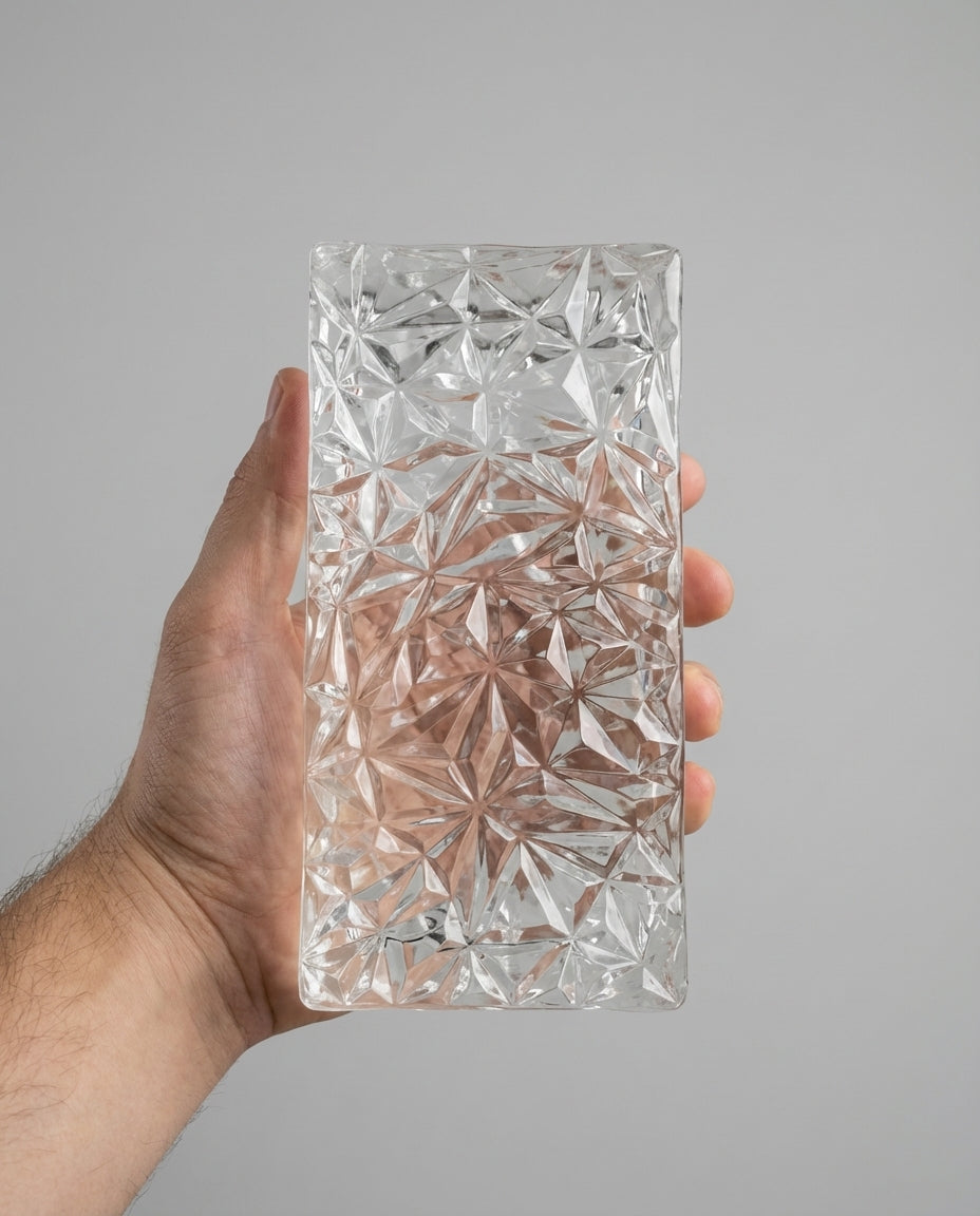 Solid Glass Brick – Diamond