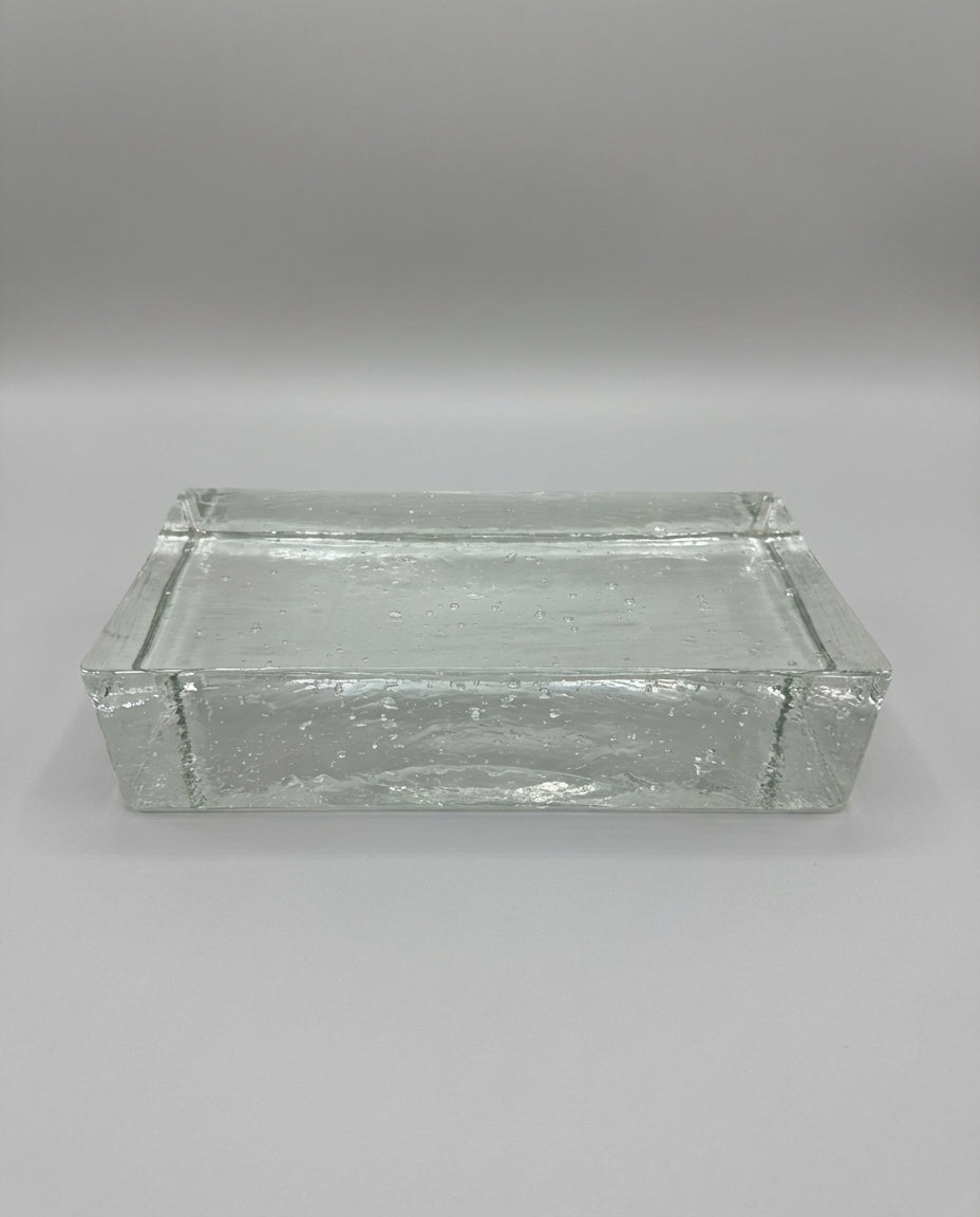 Solid Glass Brick – Bubbles
