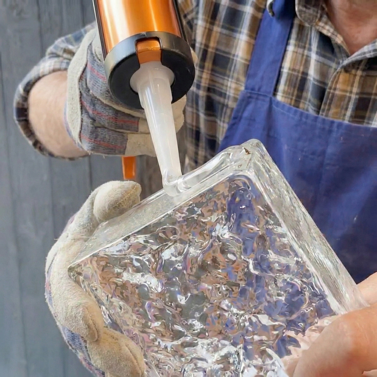 Transparent adhesive