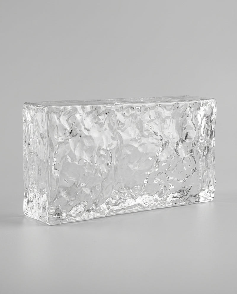 Solid Glass Brick – Ice Texture