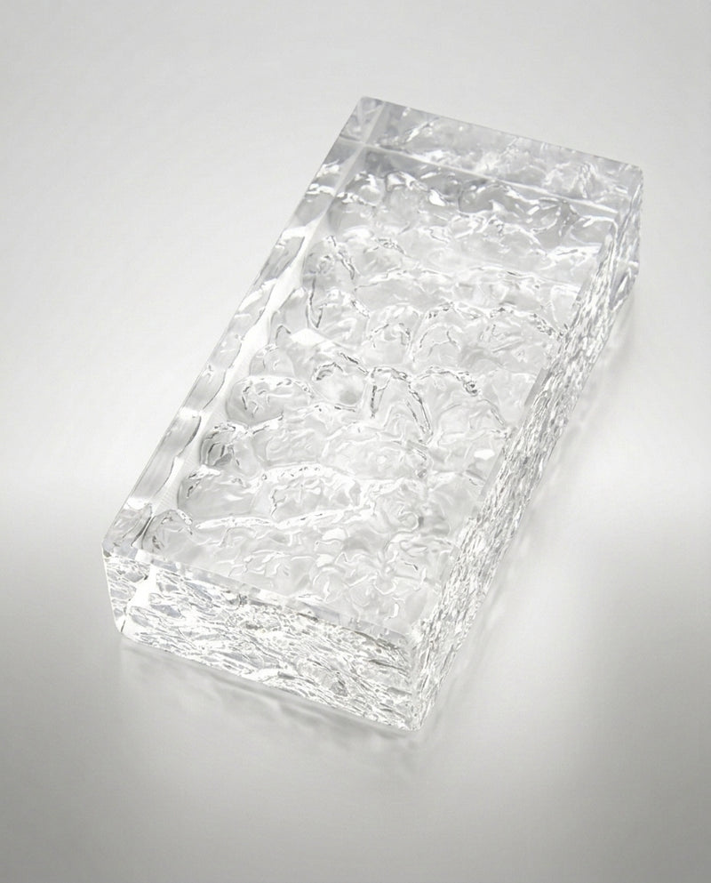Solid Glass Brick – Frozen Sea
