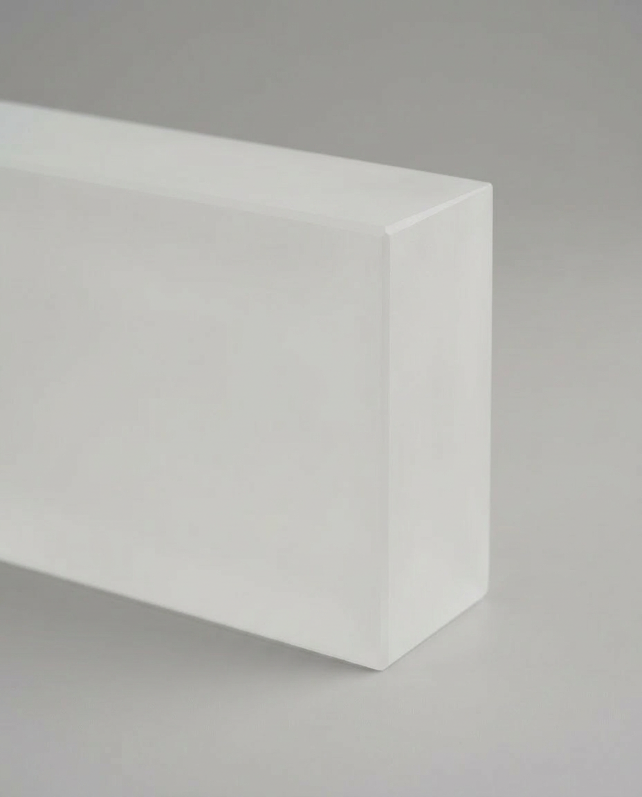 Solid Glass Brick – Square Matte