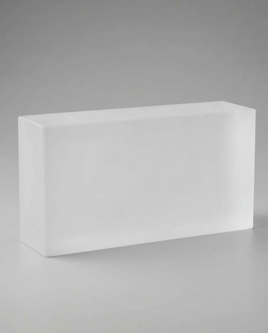 Solid Glass Brick – Square Matte