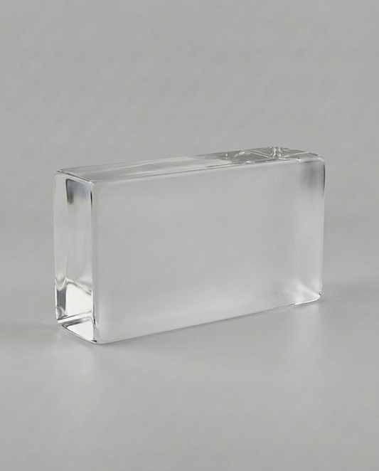 Solid Glass Brick – One Side Matte